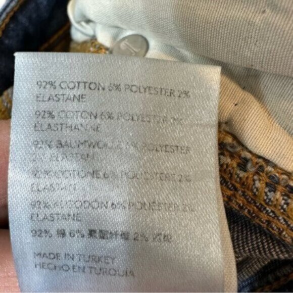 Pilcro and the letterpress By Anthropologie | Dark Wash Denim Jeans Size 27 - Picture 11 of 11